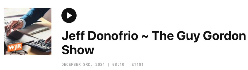 BizLeaders president and CEO, Jeff Donofrio, talked recently with Guy Gordon of <a href="/WJRradio/">WJR 760am</a> about a new coalition of regional &amp; state leaders - <a href="/winningmijobs/">Winning Michigan Jobs</a> - formed to provide a comprehensive &amp; competitive economic development strategy. Listen here: bit.ly/3dslCRY