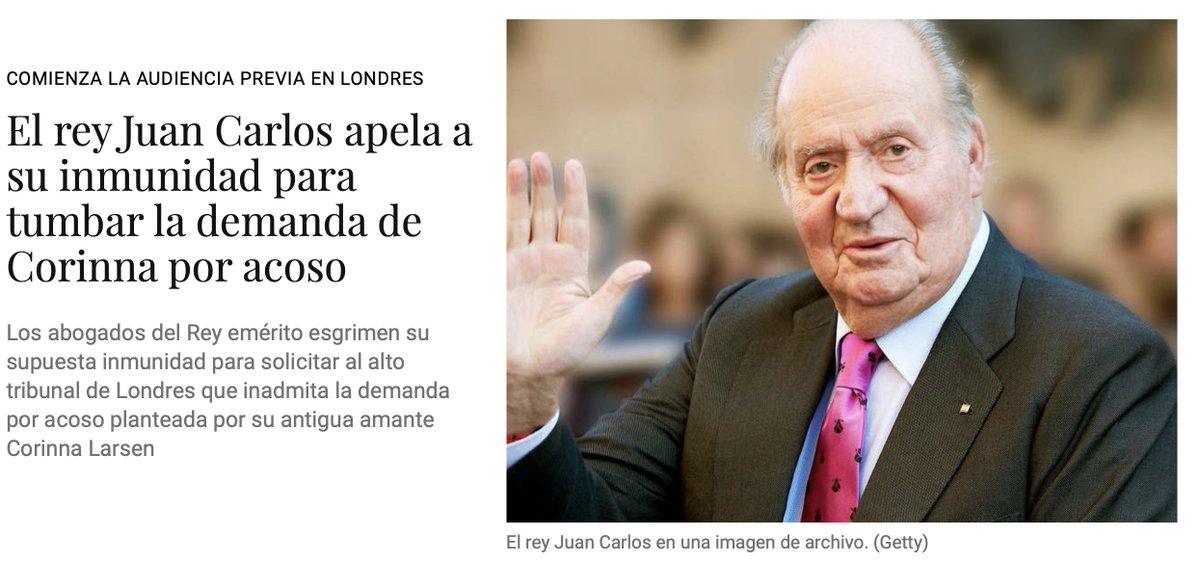maxpradera's tweet photo. Su defensa se basa siempre en la prescripción o la inmunidad. 

Nos está diciendo–: Soy culpable, pero os jodéis porque no podéis hacerme nada.

A cambio de que nos orine encima, le mantenemos el tratamiento de Emérito. https://t.co/kzXEhNNUTy