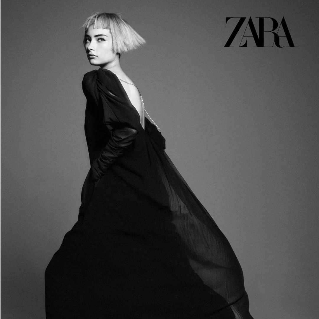 For the night, wear black <a href="/zara/">ZARA</a>#ZaraColombia