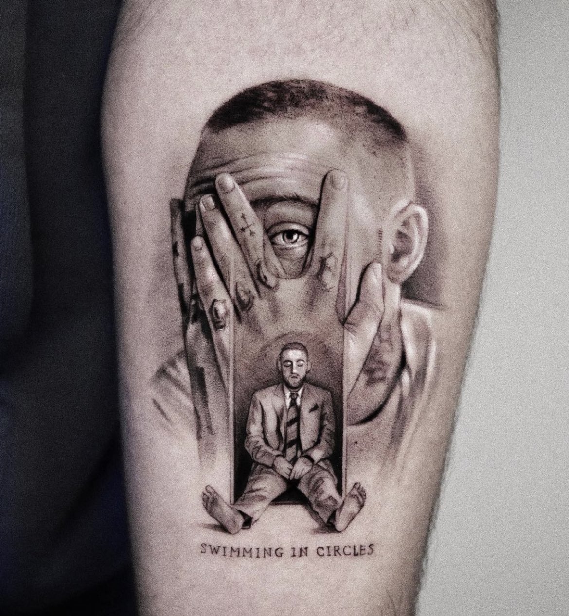 Mac Miller tattoo by Mashkow Tattoo  Photo 31345