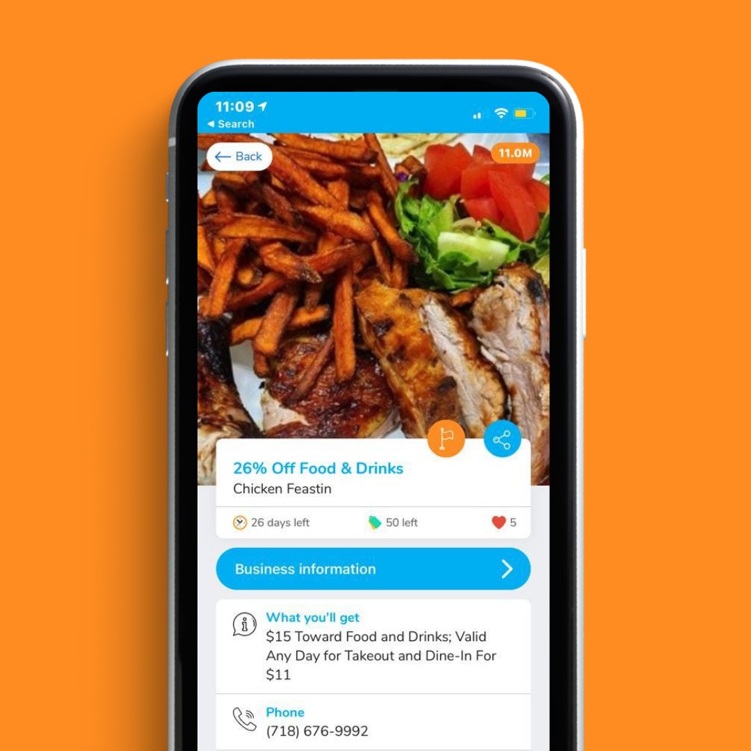 Monday means starting your week right with a good deal for a good meal! 😆🧡

Download our #Dashible App to redeem and find more deals: linktr.ee/dashible. ✨

#ShopLocalandSave #ShopLocalandEarn