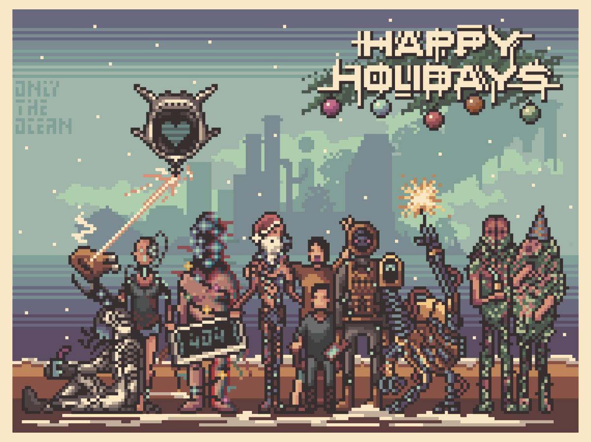 oceanknows's tweet photo. 🎄 @frictionalgames #FrictionalFanJam #pixelart #SOMA https://t.co/o9vcqwlRAJ
