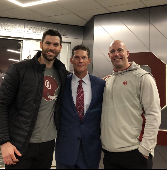Welcome home <a href="/CoachVenables/">Brent Venables</a>!
#Boomer