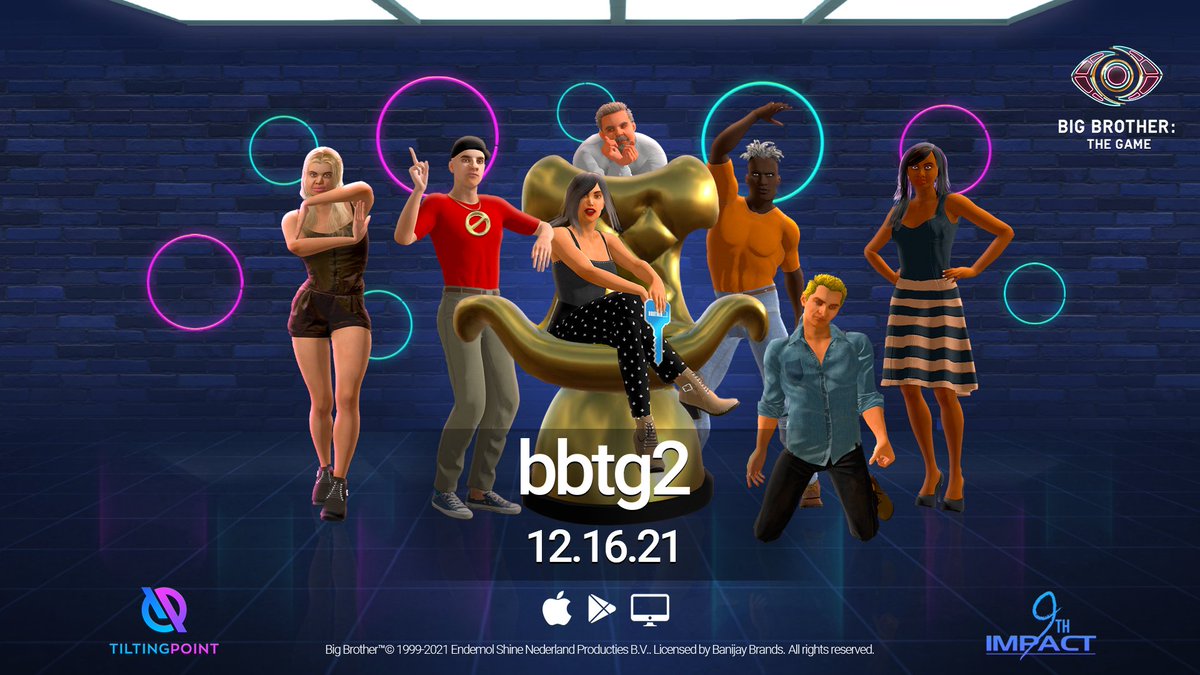 Game_BigBrother's tweet photo. Comp Beasts, Socials, Floaters, Besties, Stans… 

👁️Big Brother: The Game 2 is officially happening!

🔑🧳Moving in on 12.16.21

More tea to be spilled in the coming days.  How do you like the brand new look? ✨

#bbtg2 #comingsoon #bigbrother https://t.co/nhVemjelAC