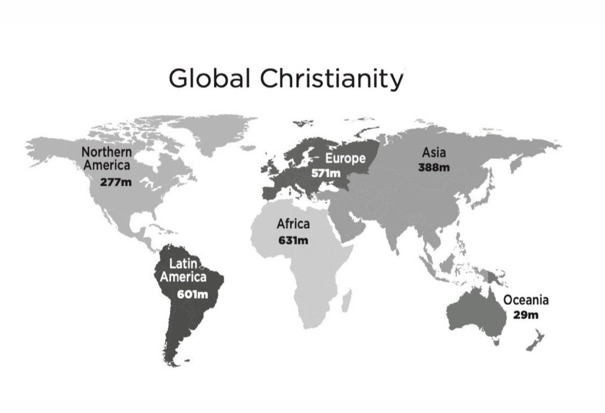 DerwinLGray's tweet photo. Global Christianity courtesy of @JeremyTreat5 https://t.co/xcmDvAPm4l
