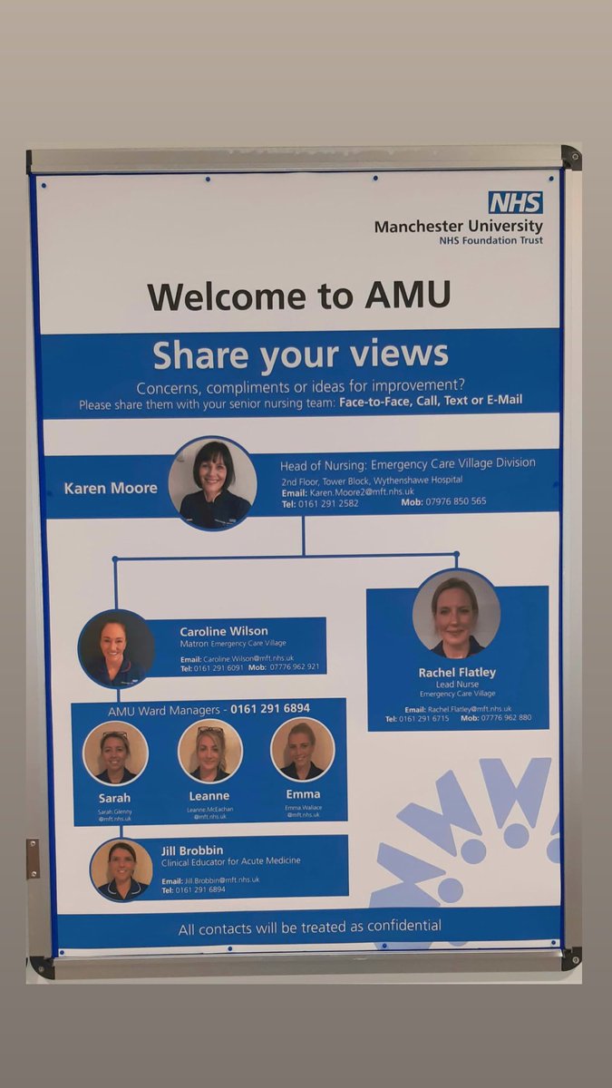 To all our staff, patients, relatives &amp; visitors, 

We welcome you to share your views with us 🌱

Your Senior Nursing Team for Acute Medicine ☀️

Thank you <a href="/kashennan/">Kelly Shennan</a> for creating our welcome poster! #medicalillustrations

<a href="/karenklmmoore/">Karen Moore</a> <a href="/mrs_flatley/">rachel flatley</a> <a href="/Caroline0511/">Caroline wilson</a>