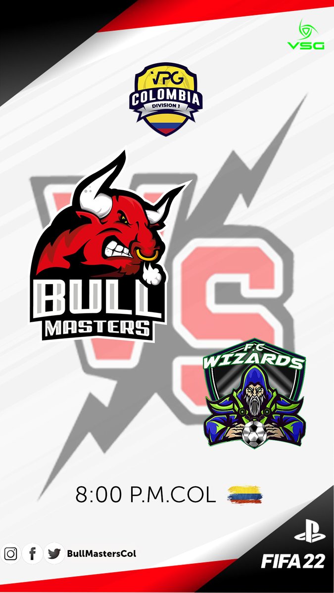 Bakata_nico's tweet photo. Match Day β½οΈ
π @VPGColombia
π #FCWizards
π #DelRhin
π@EFAColombia
π #ECortuluaFC
#GoBull πβ€οΈπ
#PlayStation4 #FIFA22 #ProClubs https://t.co/klckID0FgC