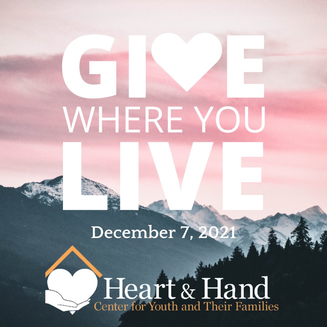 HeartHandCenter's tweet photo. Colorado Gives Day is tomorrow December 7, 2021!

All Coloradans are encouraged to join this statewide Colorado Gives Day movement by supporting their favorite causes online by visting https://t.co/bcbThyZwva !

#givewhereyoulive #coloradogivesday #heartandhand https://t.co/I3tol9Upn8