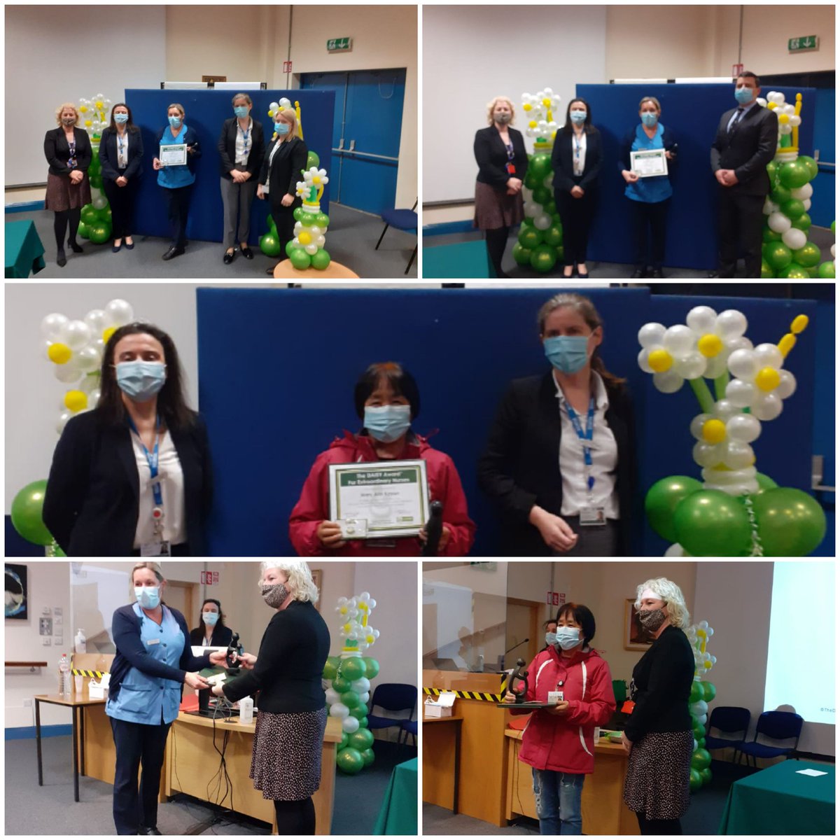 Today we celebrated our 2nd Daisy Award Ceremony
Congratulations to our Daisy Ward recipients Mary-Anne &amp; Denise &amp; our 19 Daisy Pin recipients
Special thanks to all who attended and were involved in the event
#DaisyAward 
<a href="/mrsmariamc/">Maria McAuliffe</a> <a href="/BHSocietyIE/">Blanchardstown Hospital Society</a> <a href="/petrinadonnelly/">@donnellyp</a> <a href="/RCSI_FacNurMid/">RCSI Faculty of Nursing & Midwifery</a>