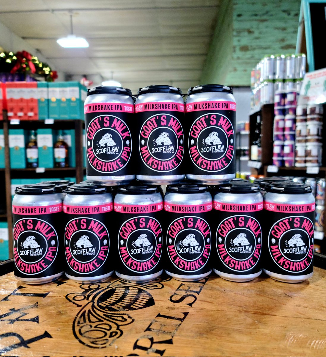 <a href="/ScofflawBrewing/">Scofflaw Brewing Co.</a> Goat's Milk milkshake IPA #GAbeer #goatsmilk #milkshakeipa