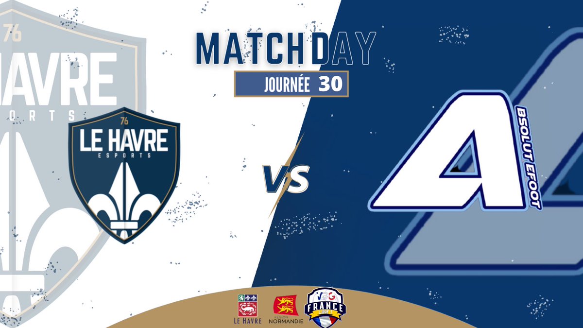 [Jour de match] 

📍: <a href="/VPGFrance_/">VPG France</a> 
🏆: ligue 1
⏱: 21H20 / 22H00 / 22H20 
⚽️ : @EtoileFC_eSport / <a href="/UM_eFoot/">AG Caen by UM</a> / #AbsoluteFoot