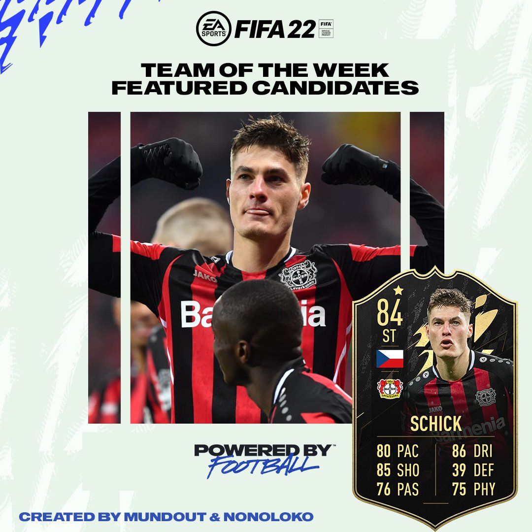 esmaxibarrios's tweet photo. #FIFA22 Predicción Equipo De La Semana 12
- #FTOTW + Silver Stars
Colaboración 🤝 @NonoLoko10 | #TOTW12 https://t.co/3nIYMRCaPo