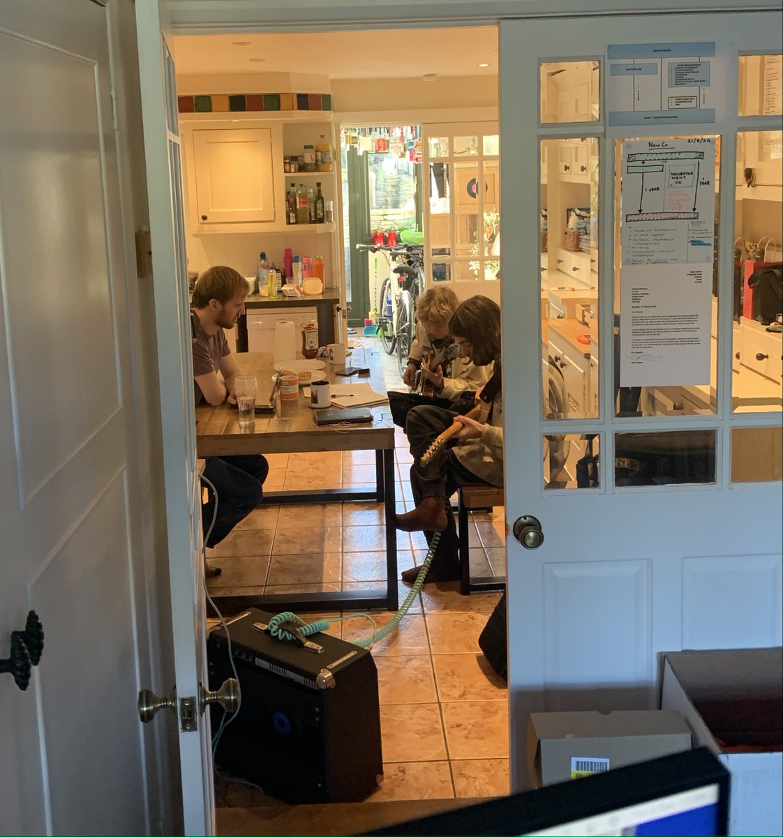 thebugclubband's tweet image. We will be doing a session for the captain the boss the man of the hour @marcrileydj tomorrow on his @BBC6Music show from 7pm onwards what a dream this one will be hope I don't poop my pants in the studio xxx