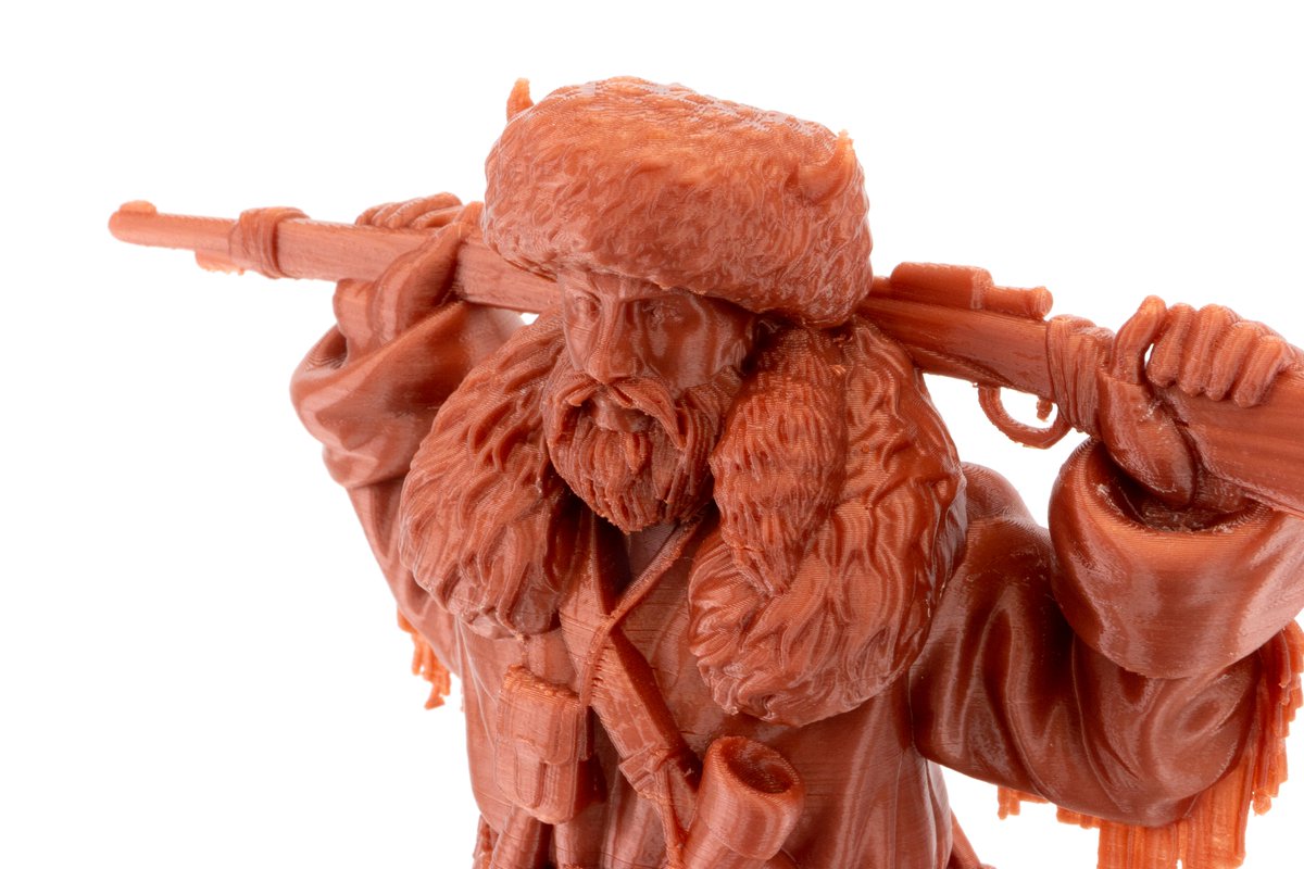 lulzbot3D's tweet photo. This Mountain Man๐๏ธby @dragontrappers looks right at home in the snow.โ๏ธ
Bundle up for the season and enjoy printing indoors for a few months!
File:
https://t.co/sO3aegQ79j
@3D_Fuel Copper:
https://t.co/6XeqKloTHL
#10YearsofLulz #3Dprinting #snowday #3DPrintingDay #mountainman https://t.co/UxWusyPhgs