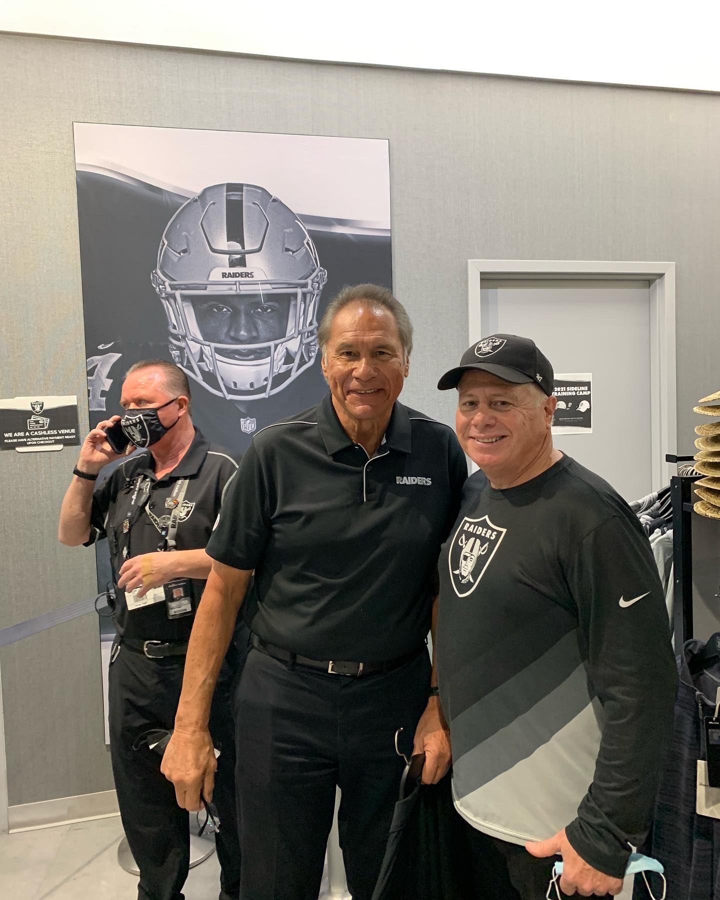 Jim Plunkett at Raiders Game Yesterday Happy Birthday Jim 