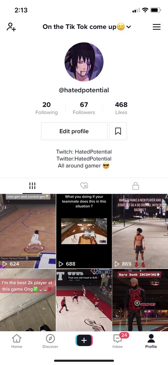 HatedPotential's tweet photo. This where my socials are at today ✅🔒.  People going to know me soon👨🏽‍💻.
#grind https://t.co/bhwmDjYEMU