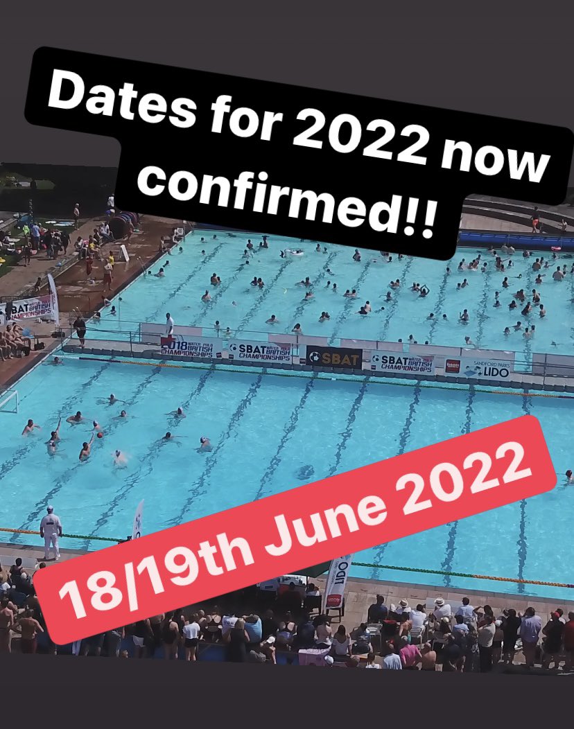 Team invites will be sent out early in the new year! #waterpolo <a href="/lidocheltenham/">Cheltenham Lido</a>