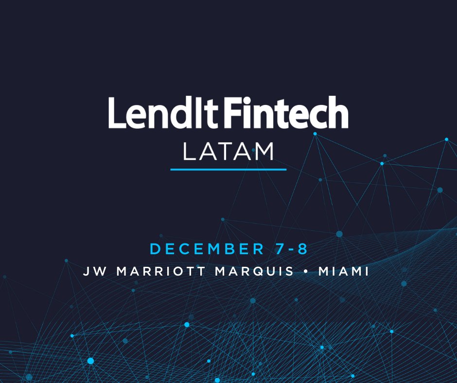 Amanhã começa o LendIt Fintech, para você que não pode ir para Miami assim como a gente, da para acompanhar online aos principais debates e palestras.
Use o código MEDIA15Credtech para 15% de desconto no evento online pelo link bit.ly/31C6E9o

#lenditfintech #fintech