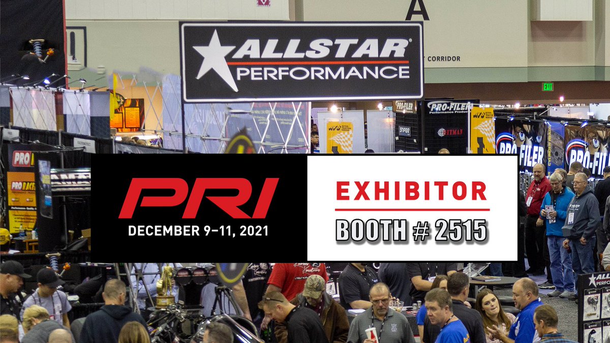Reminder, we will be attending the PRI Show this week, please visit us at booth 2515 to see what's new for the 2022 race season! #PRIshow #pri2021