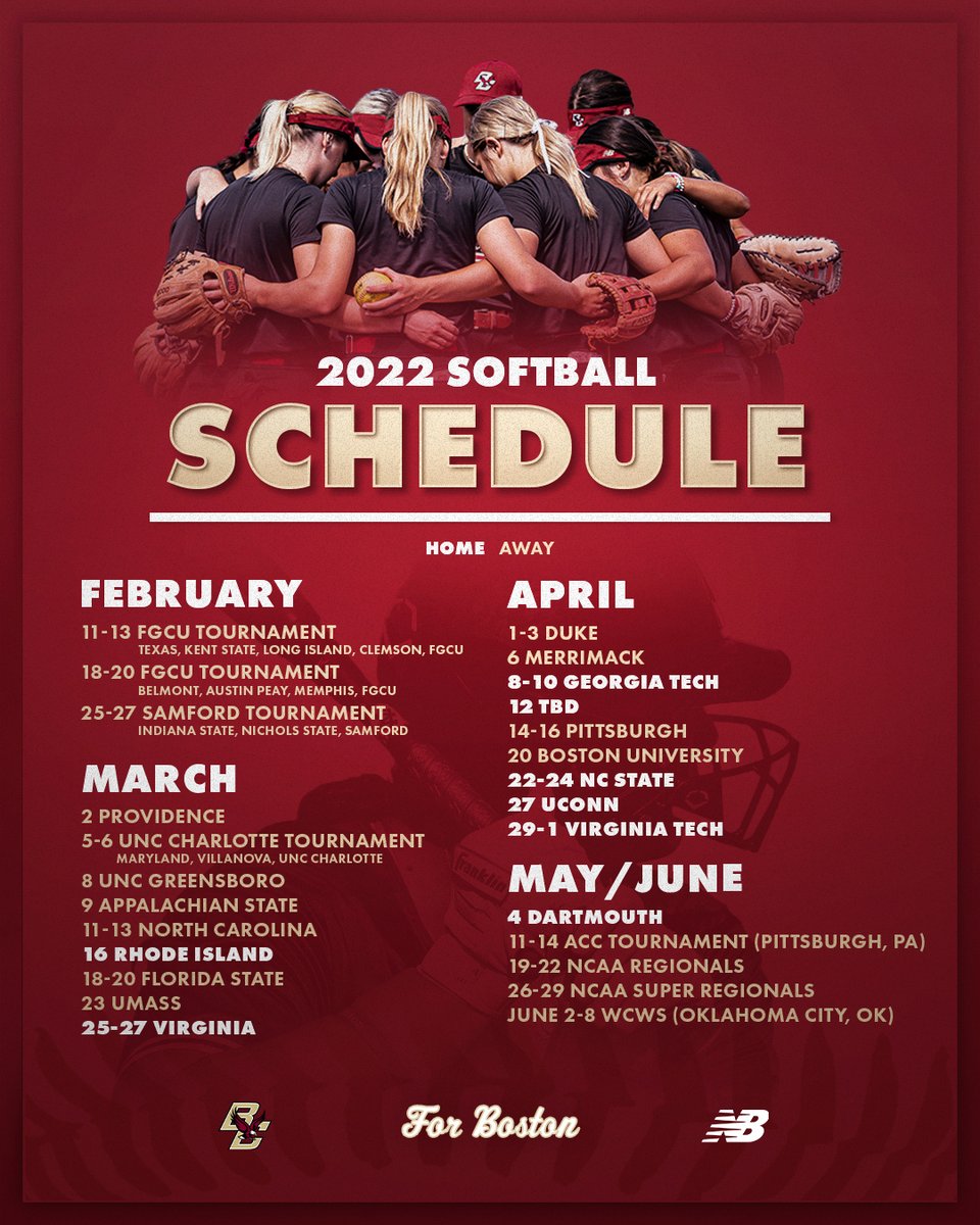 Mark your calendars, Team 39's 2022 schedule is here!!

📰: bit.ly/31r4s4P
🗓: bit.ly/32SZr59

#ForBoston🦅