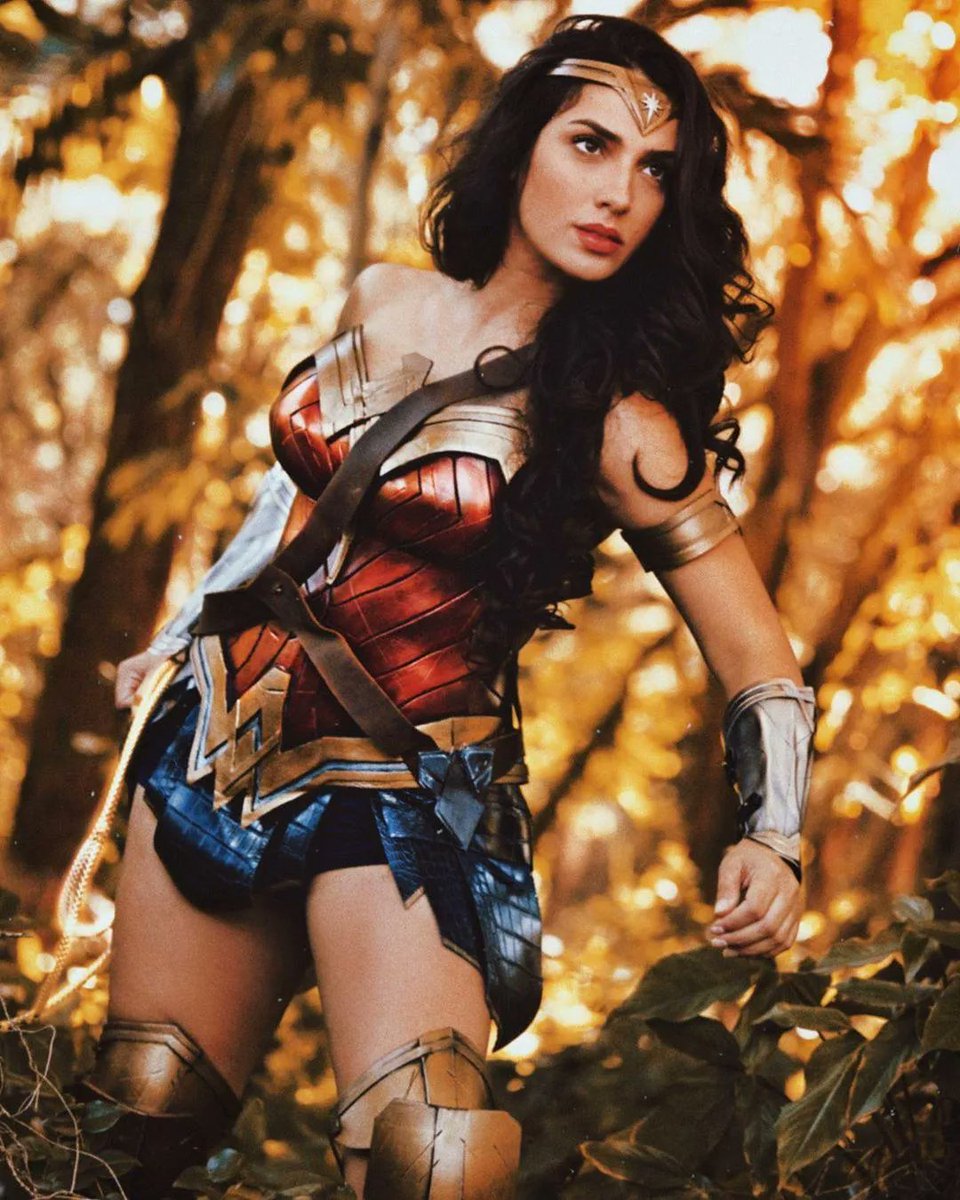 Lis Wonder as Wonder Woman. 