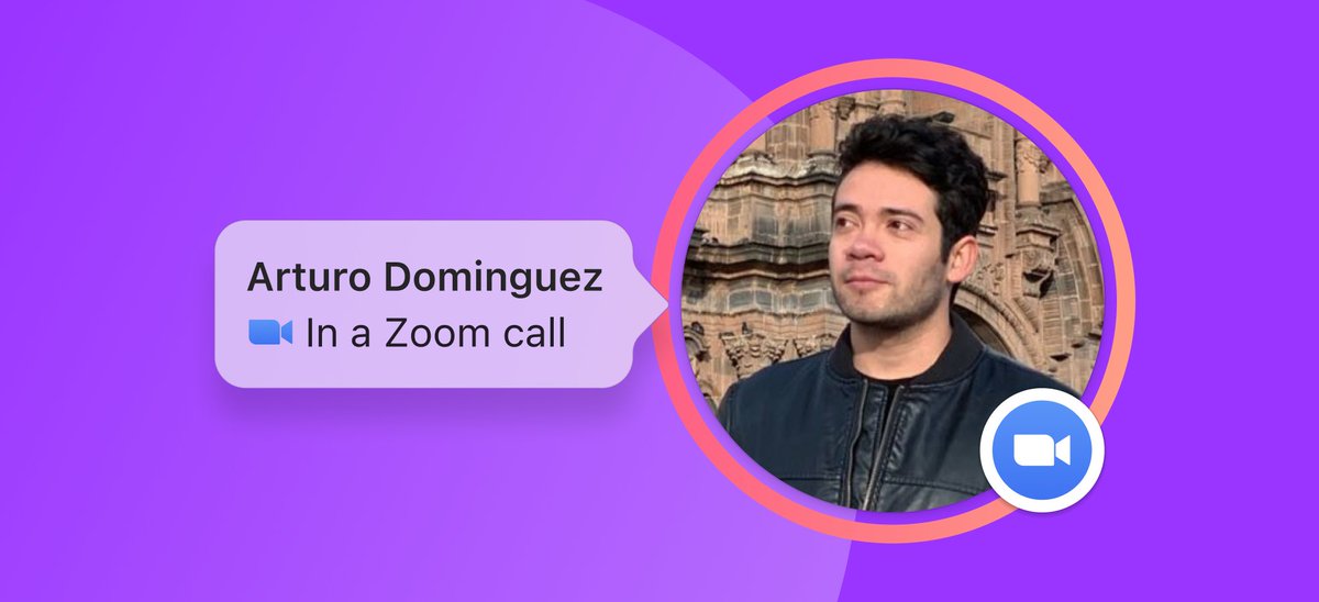 🆕 Now live: <a href="/Zoom/">Zoom</a> integration!

See when your teammates are in Zoom calls for a clearer picture of what everyone is up to👇