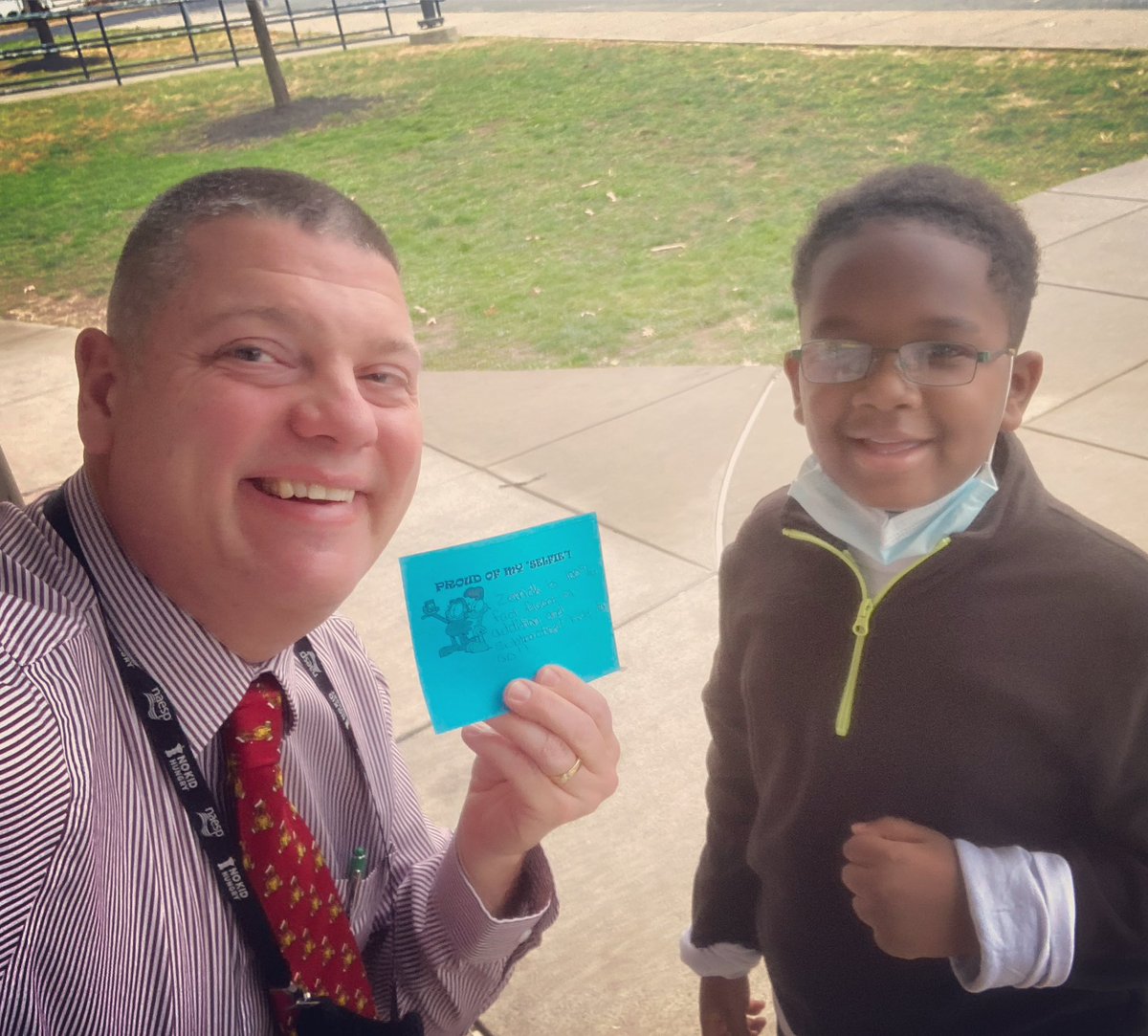 One of the best parts of my job is getting to see <a href="/Rupertelem/">Rupert Elementary</a> students who did something great !   #proudofmyselfie