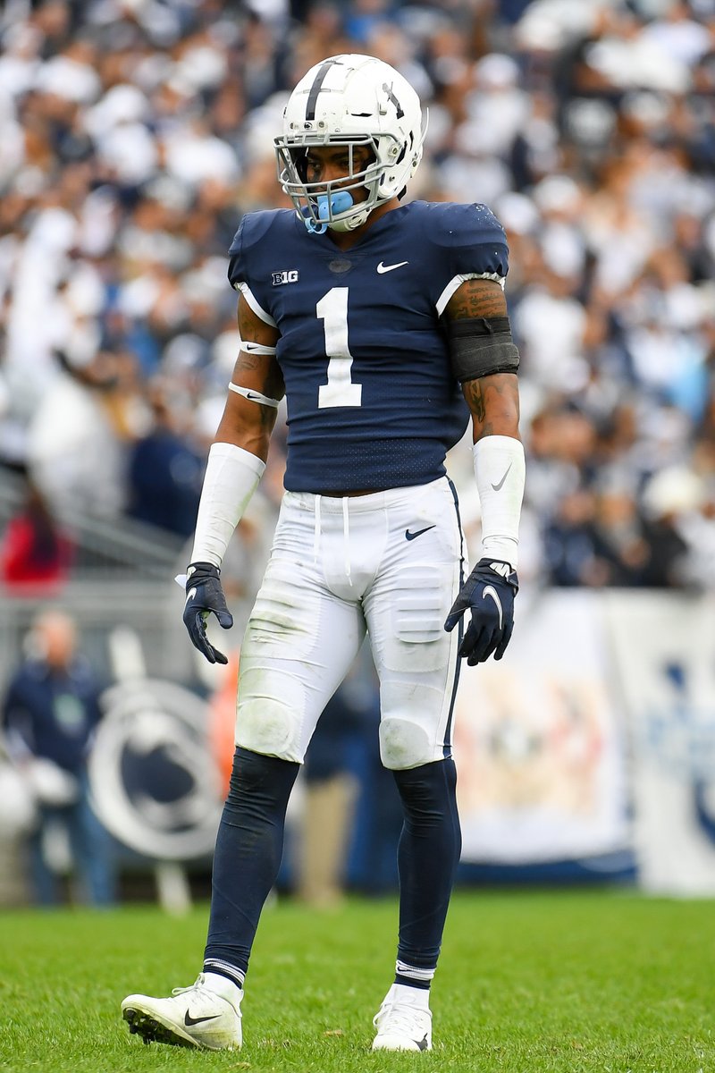 PFF_College's tweet photo. Jaquan Brisker has been ELITE since coming to Happy Valley 💪

His 91.6 PFF Grade since 2019 is the highest among Big 10 Safeties 😳 https://t.co/8qTVjSPV0W