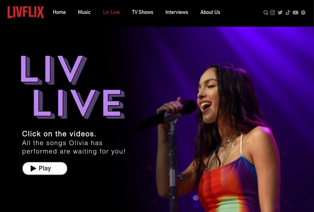 OliviaRodrigoSP's tweet photo. 💡| Si queréis saber más de Olivia, os recomendamos la web que hicimos sobre ella inspirada en Netflix: "livflix" !! #OliviaOnTourSpain

🔗: https://t.co/eDowok4yY1 https://t.co/l3NFyQbaf0