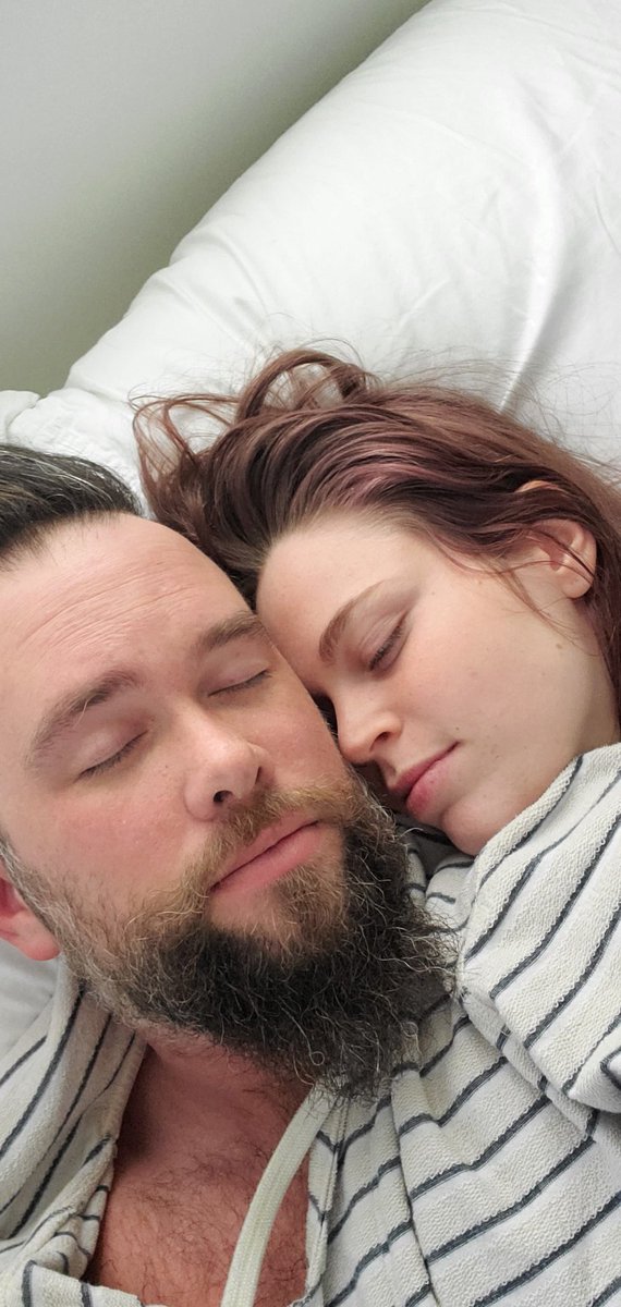 Coach__Matt's tweet image. Fake sleep photo for the timeline...
This one has the covid so I can only be with her in spirit...