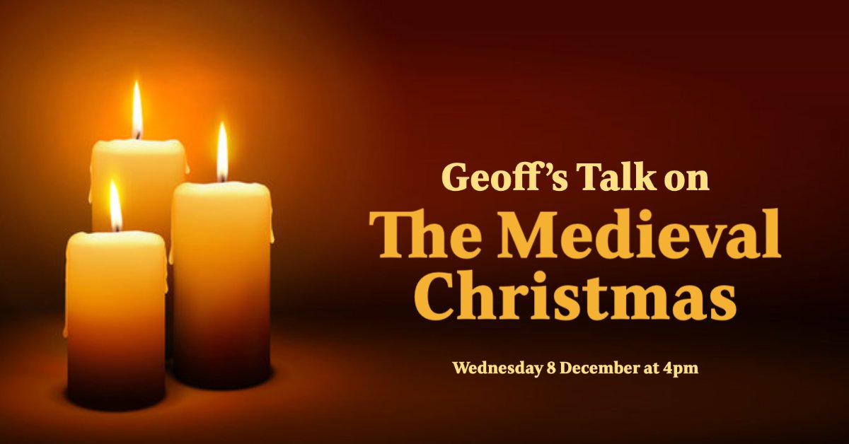 How did our ancestors celebrate Yuletide? Join Geoff for a celebratory look at wassailing, feasting, mumming, Christmas carols and animal disguise customs, not forgetting the religious aspects of the period. denman.org.uk/whats-on/lifes…