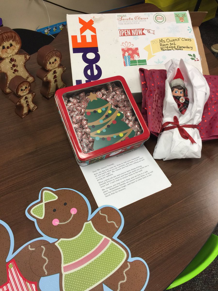 Laurie Owens (@weslaurieowens) on Twitter photo Special delivery from the North Pole! Sean arrived today with a surprise and a letter from Santa. Weโre so excited! Christmas ๐๐<a href="/TISDWES/">Wildwood Elementary</a> Special delivery from the North Pole! Sean arrived today with a surprise and a letter from Santa. Weโre so excited! Christmas ๐๐<a href="/TISDWES/">Wildwood Elementary</a>