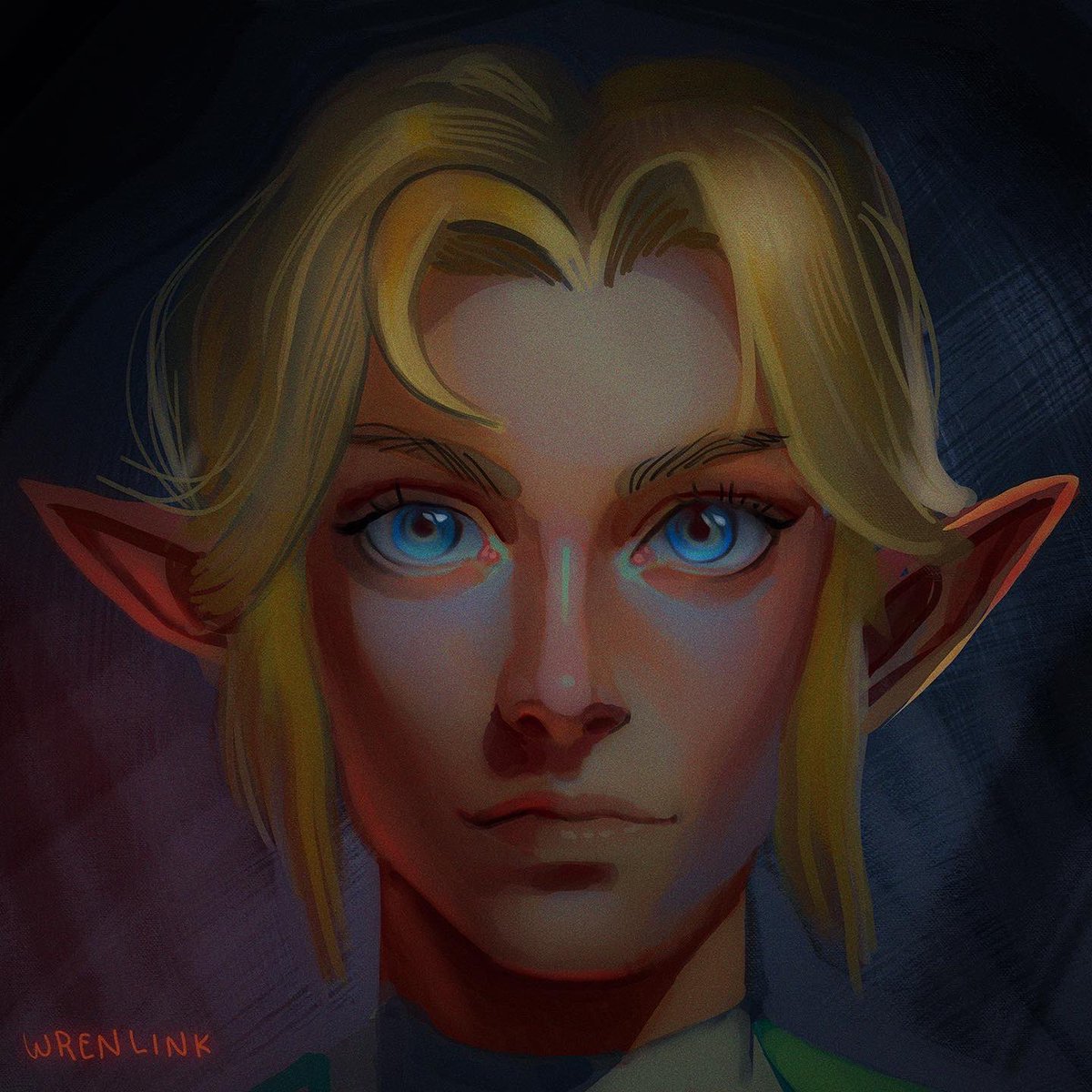 Link portrait - #Zelda #ocarinaoftime #LegendofZelda