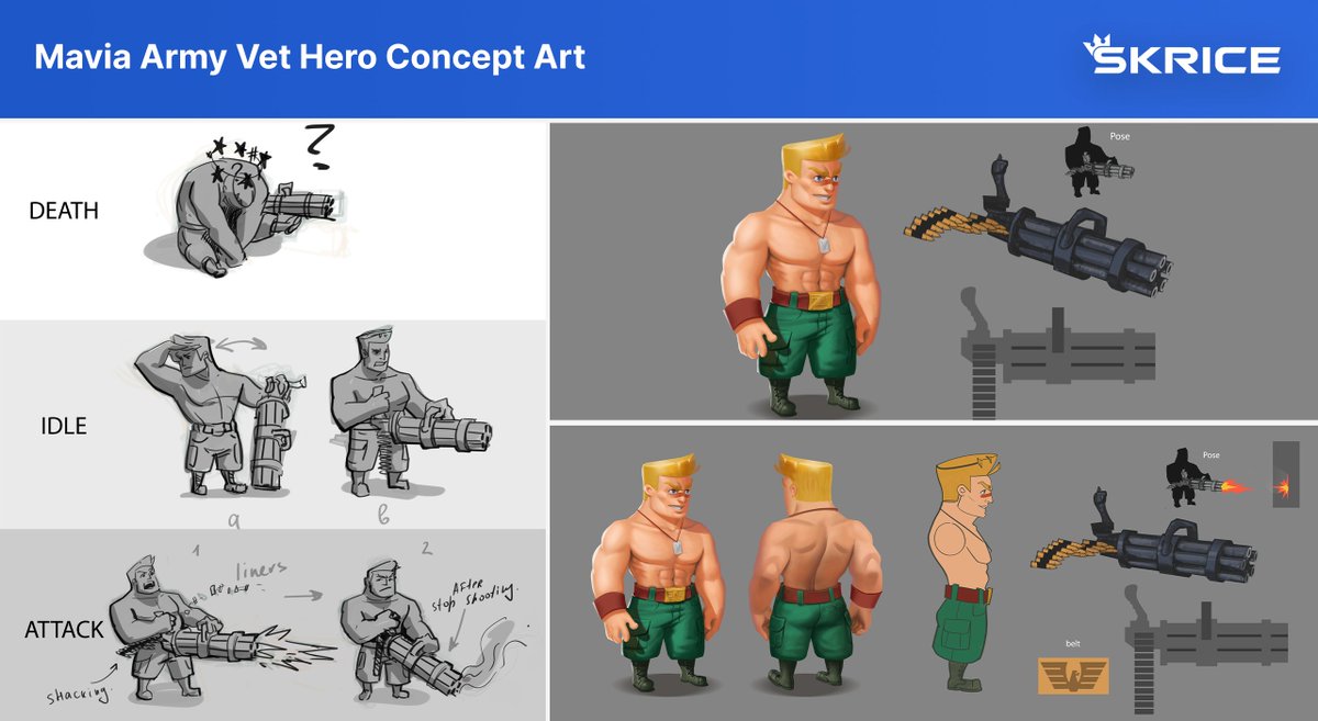 Mavia Army Vet Hero Concept Art

<a href="/MaviaGame/">Heroes of Mavia</a> $MAVIA #GameFi #NFT
