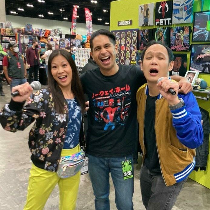 TheJimmyV's tweet photo. It was a blast at @comicconla! Definitely tiring but totally worth it. #LAComicCon https://t.co/mvqPqRrVYs