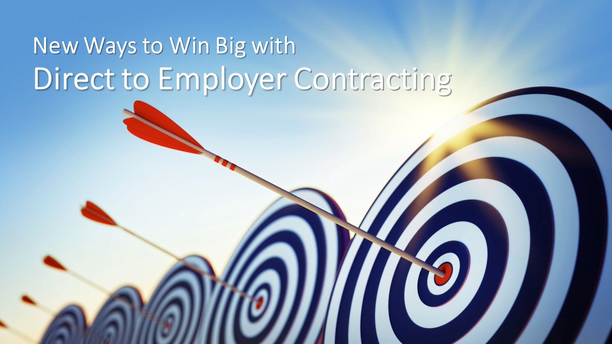 RHIAProgram's tweet image. Join the discussion with the CAH Forum. We will be talking about Direct to Employer Contracting. 
Wednesday, December 8th 11 am CST bit.ly/3pArwWL 
#nevergoitalone