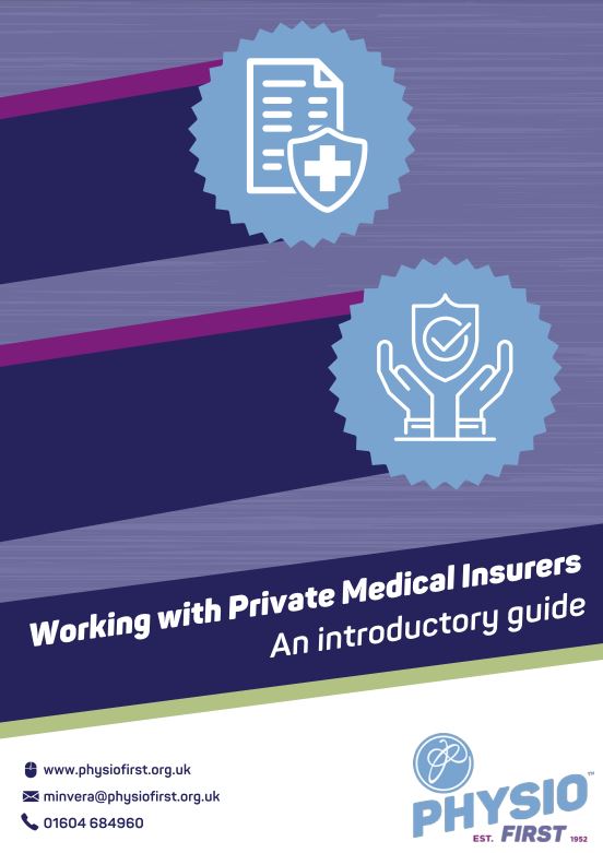 Are you considering starting up in private practice? We have useful resources on our website which will provide you with everything you need to know to allow you to negotiate the world of private practice!

Here is a handy booklet about working with PMIs: bit.ly/3ikvyzK
