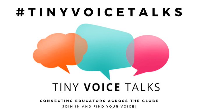 Welcome to #TinyVoiceTalks - a wonderful place to connect with other educators around the world!
To grow your network, all you need to do is..
📢Reply to my tweet - share a gif, a picture or a bio
📢Add #TinyVoiceTalks
📢Retweet
📢Start liking, following &amp; chatting everyone else!