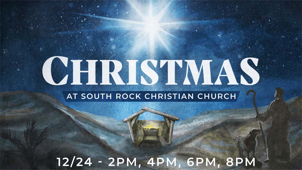 SouthRockCC's tweet photo. The countdown to Christmas Eve begins! Join us on the 24th at 2, 4, 6, or 8 and online!! https://t.co/t5B8YoIX5q