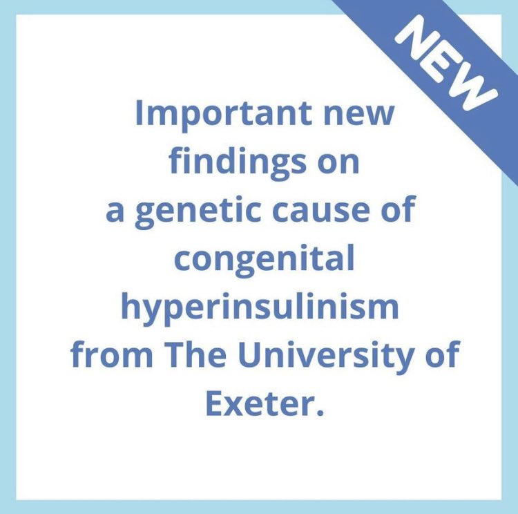 congenitalhi's tweet photo. Important new findings on a genetic cause of congenital hyperinsulinism from @HIgenes @ExeterMed - read more: https://t.co/voYaSqVbxj ⁠
⁠
#CongenitalHyperinsulinism #Hyperinsulinism #Hypoglycemia #Genetics #Research #RareDisease https://t.co/mtHCjRrquD