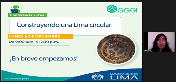 GGGI_Peru's tweet photo. #Hoy la @MuniLima, con el apoyo de GGGI, desarrolló el seminario virtual #ConstruyendounaLimaCircular, gracias a la presencial del viceministro @marianocastro de @minamperu, Diego Aulestia de @cepal_onu, @muniindependenci, entre otros. ¡Sigamos construyendo una #LimaCircular! https://t.co/LyT209Lh5s