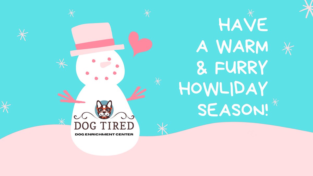 May your days be FURRY and bright. Check out our December Newsletter filled with Specials, Events and HOWLiday fun! 

🔗👇👇

conta.cc/3Dfm6VI