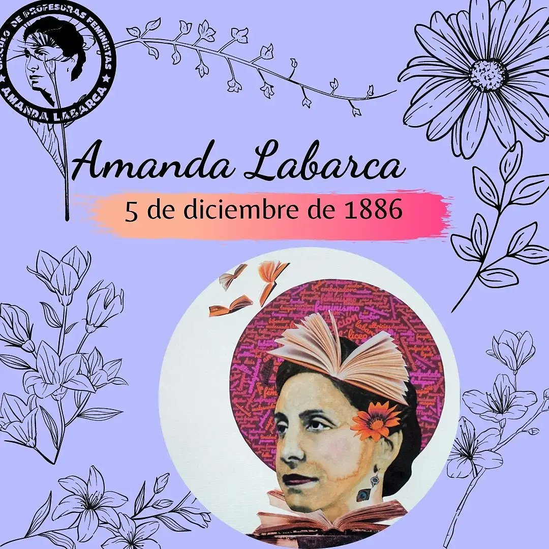 CirculoPAL's tweet photo. El día de hoy celebramos el natalicio de la gran Amanda Labarca, profesora y activista, que durante su trayectoria otorgó una mirada crítica y aplicable al día de hoy sobre la educación chilena.
#NatalicioAmandaLabarca
. https://t.co/ynkrdnokDI