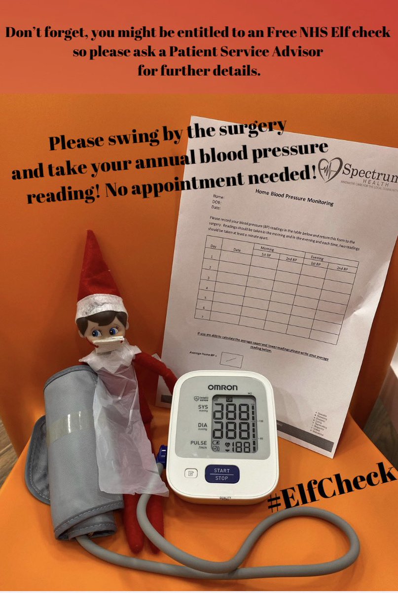 #nhselfcheck #sepctrumhealthoadby #noappointmentneeded #nhshealthcheck #spectrumelfoadby