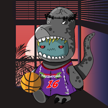 PrehistoricFC's tweet photo. @Coinbase_NFT @DinosChibi are looking real cute!!! I especially like my #PrehistoricPredators purple jerseys! But the other teams all have cool jerseys too! https://t.co/ElYAtdiH38