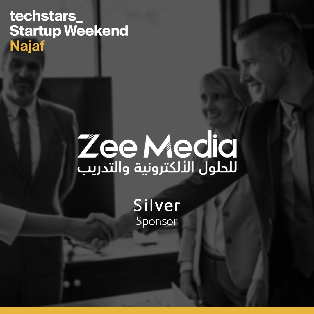 SWNajaf's tweet photo. الراعي الفضي لحدث ستارتب ويكند نجف 2021: شركة زي ميديا
Zee Media Tech Solutions &amp; Training 

#SWNajaf
#Techstars
#StartupWeekend
@zeemedia.co https://t.co/LJHnKLLoWf