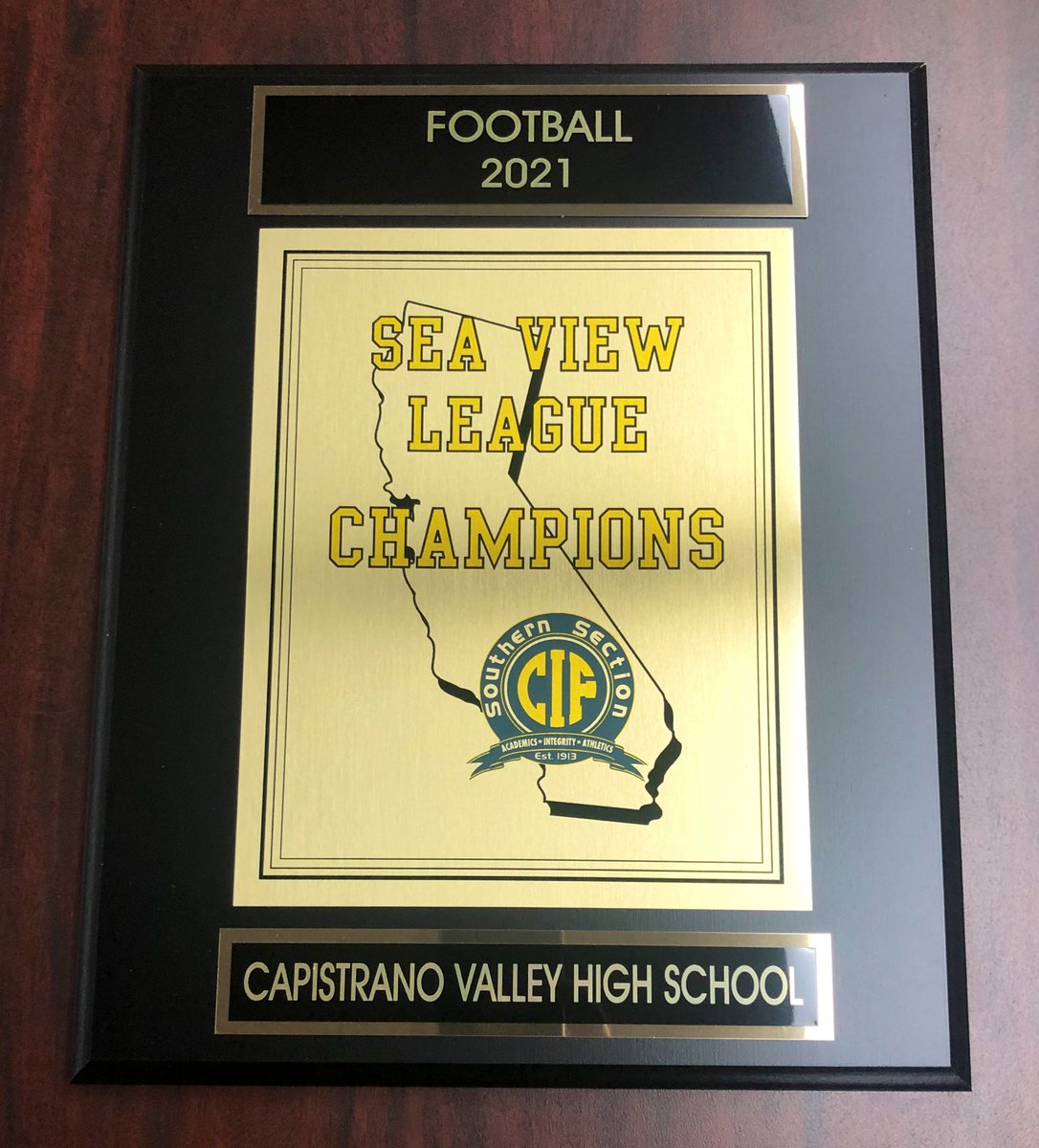 Time to add some new hardware to our wall of champions! #WeAreCV 🐯🌴