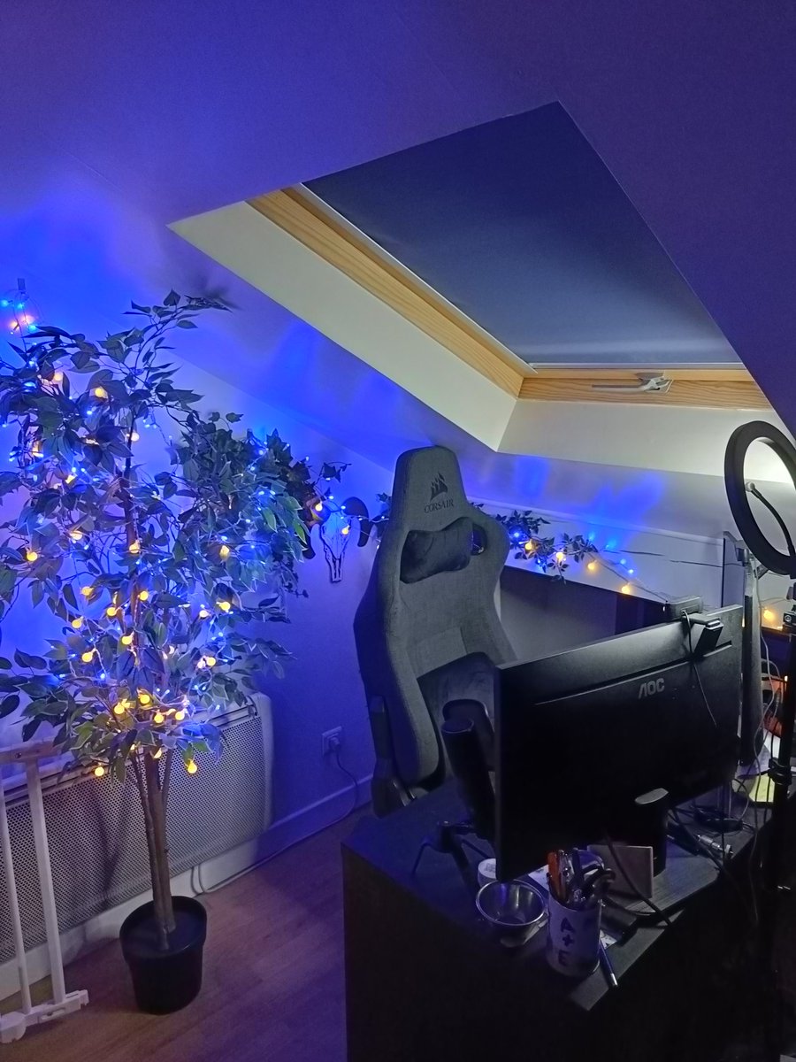 lixiviatio's tweet image. Mon p&apos;tit coin, on fait avec le peu de place qu&apos;on a
Et rip le spot que je peux pas allumer parce que plus d&apos;internet...
#philipshue #smartlightning