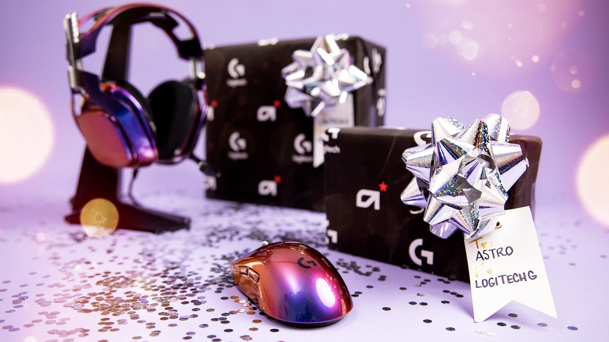 ASTROGaming's tweet photo. You ever get a rare item drop and wish you could share it with a friend? Well that’s exactly what we’re doing with @LogitechG 

Join our #HolidayMagic giveaway and enter to win a special edition PRO Wireless Mouse and A40 Headset // https://t.co/qOtGHdz2y7 https://t.co/0vOOnDnrOR