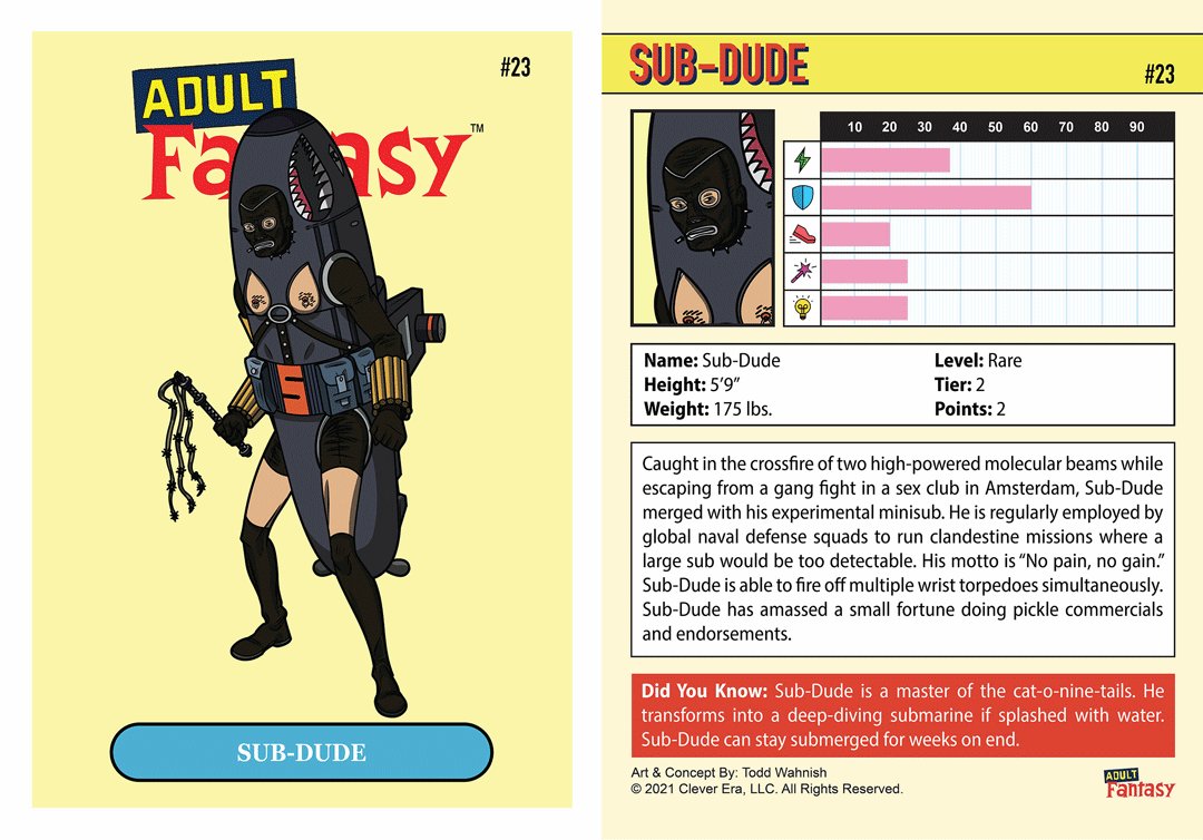 Average_66's tweet photo. Just came across this very cool looking project @AdultFantasyNFT
Keeping my fingers crossed for this guy at mint.
#AdultFantasy #SubDude #Soup https://t.co/X6G7MvxKCS